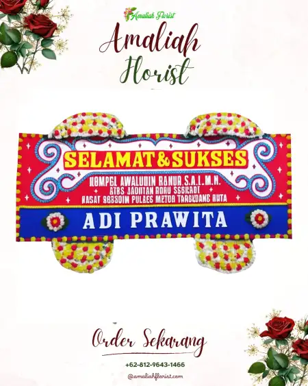 Papan Bunga Ucapan Selamat Harjatani