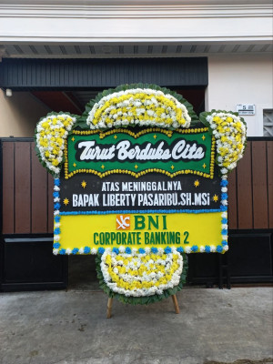 Papan Bunga Duka di Harjatani