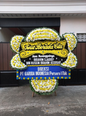 Papan Bunga Duka di Harjatani